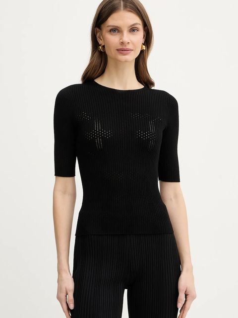 Twinset sweter damski kolor czarny 261TP3402 - zdjęcie produktu nr 1