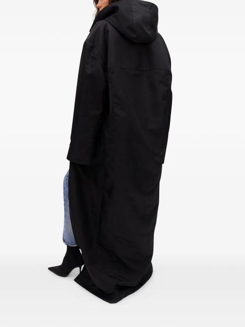 AREA hooded duster - Black