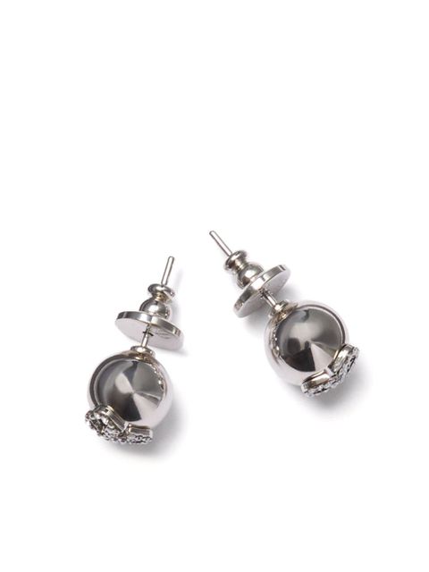 Valentino Garavani VLogo Signature earrings - Silver - zdjęcie produktu nr 2