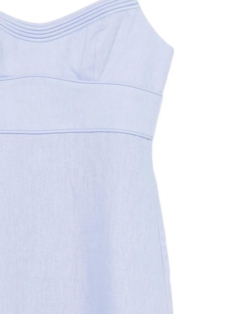 ZIMMERMANN linen midi dress - Blue