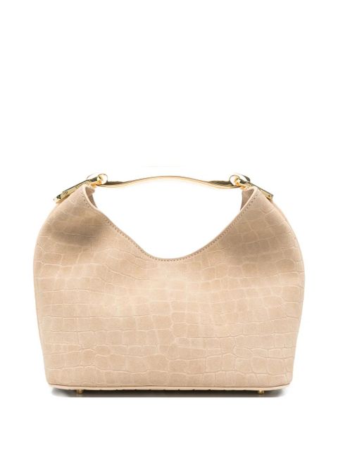 Elleme small Boomerang croco-effect tote bag - Neutrals - zdjęcie produktu nr 1