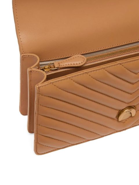 PINKO Love Birds shoulder bag - Brown