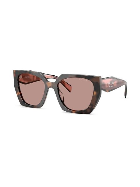 Prada Eyewear square-frame sunglasses - Brown - zdjęcie produktu nr 2
