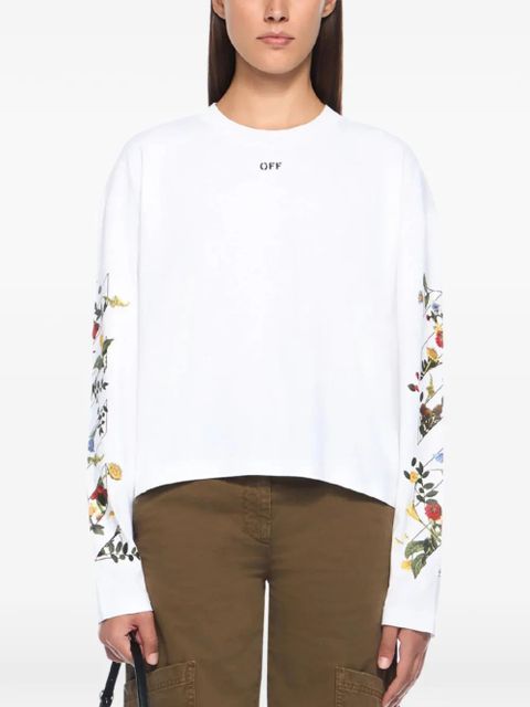 Off-White Arrow flowers T-shirt