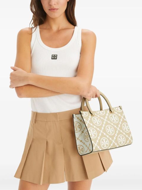 Tory Burch T Monogram tote bag - Neutrals