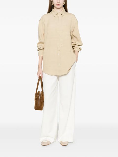 The Frankie Shop Brickell white trousers - zdjęcie produktu nr 2