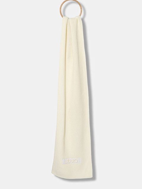 Liu Jo szalik damski kolor beżowy gładki 2F5056.M0300 - zdjęcie produktu nr 1