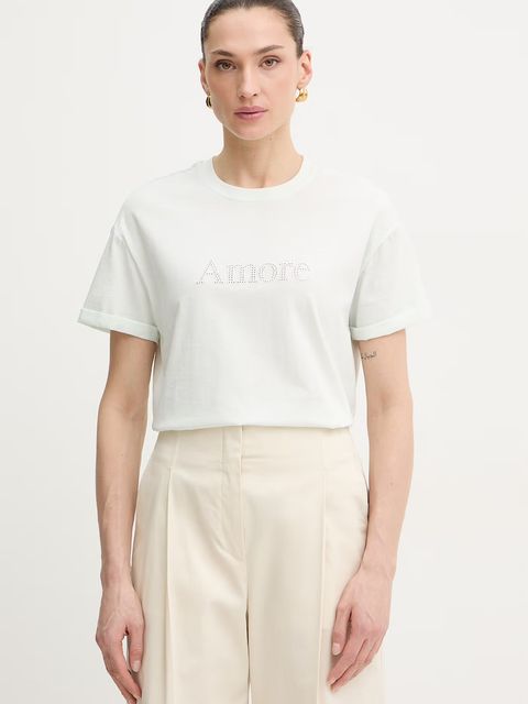 Twinset t-shirt bawełniany - zdjęcie produktu nr 2