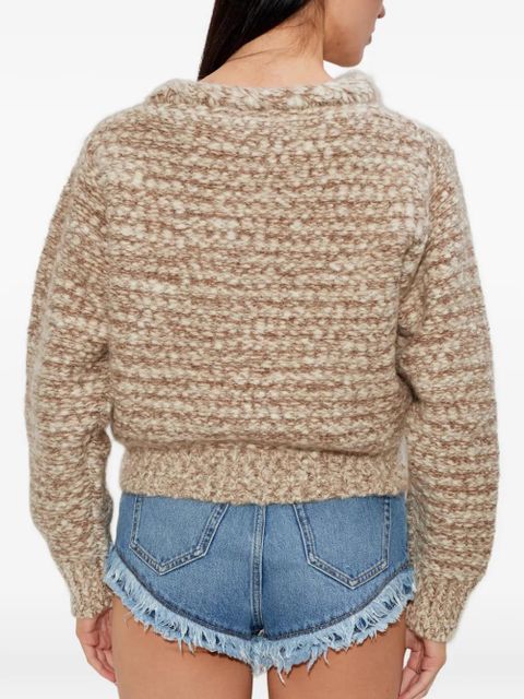 ISABEL MARANT Dorota cable-knit sweater - Neutrals