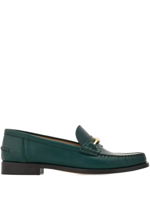 Ferragamo leather loafers - Green - zdjęcie produktu nr 1
