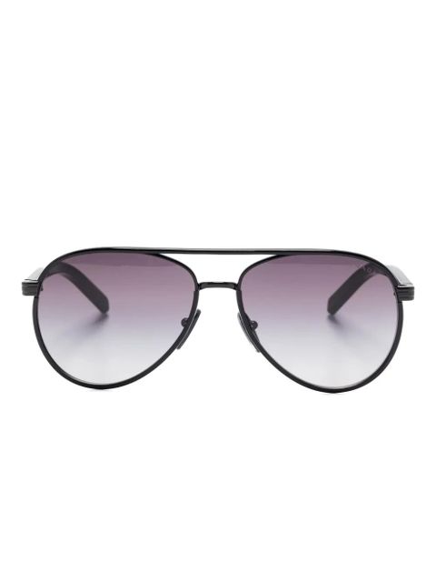 Prada Eyewear pilot-frame sunglasses - Black - zdjęcie produktu nr 1