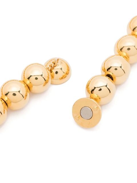Jil Sander beaded choker - Gold