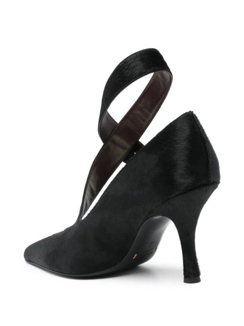 KHAITE buckle heeled pumps - Black