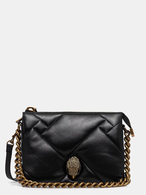 Kurt Geiger London torebka skórzana KENSINGTON kolor czarny 3571900109 - zdjęcie produktu nr 1