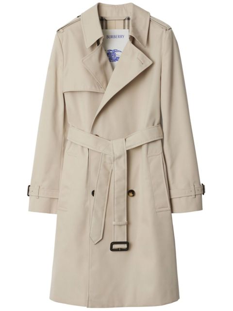 Burberry midi trench coat - Neutrals - zdjęcie produktu nr 1