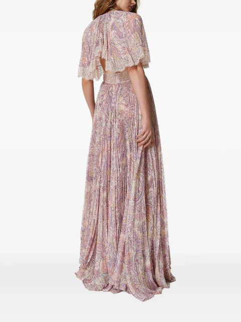 TWINSET fully pleated dress - Pink