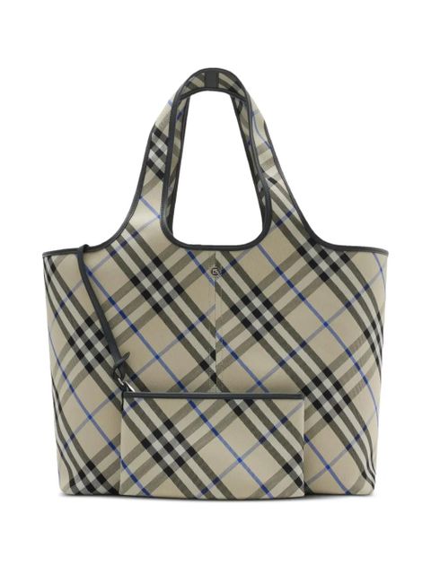 Burberry medium Check tote bag - Neutrals