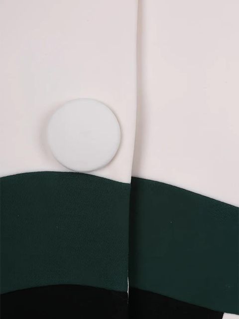 Prada face-intarsia single-breasted coat - Neutrals