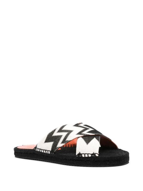 Missoni cross-straps espadrilles - Black - zdjęcie produktu nr 2