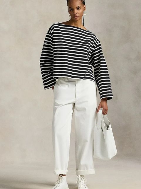 Polo Ralph Lauren longsleeve bawełniany kolor czarny 211959103