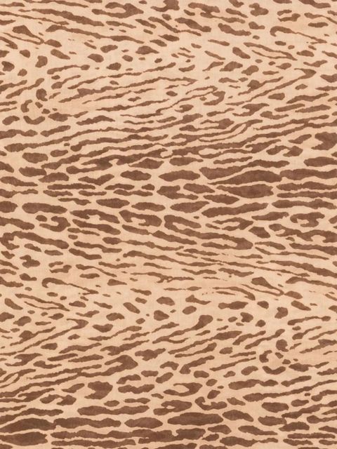 ZIMMERMANN leopard-print cotton pareo - Brown - zdjęcie produktu nr 2
