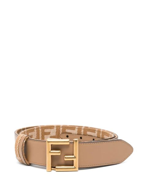 FENDI FF-buckle belt - Brown - zdjęcie produktu nr 1