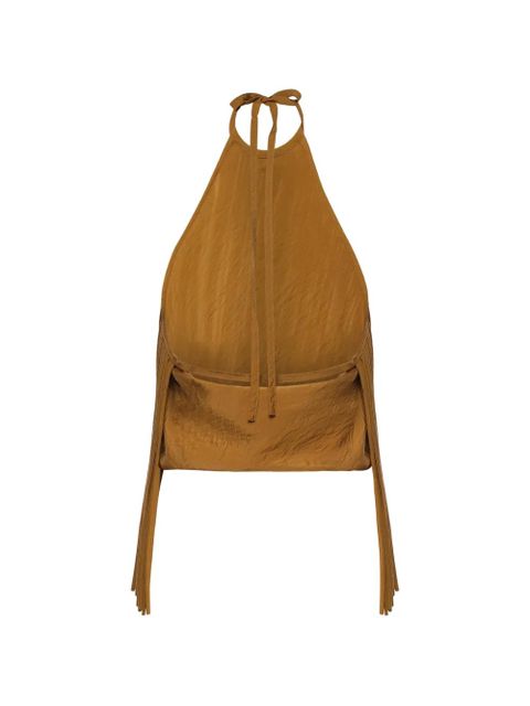 PINKO self-tie top - Brown - zdjęcie produktu nr 2