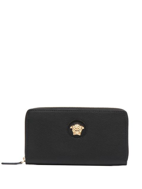 Versace La Medusa leather wallet - Black - zdjęcie produktu nr 1