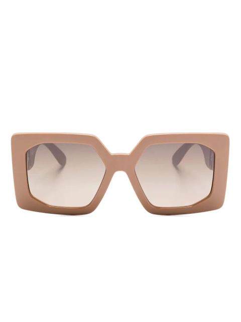 Versace Eyewear Medusa Biggie Maxi sunglasses - Neutrals - zdjęcie produktu nr 1