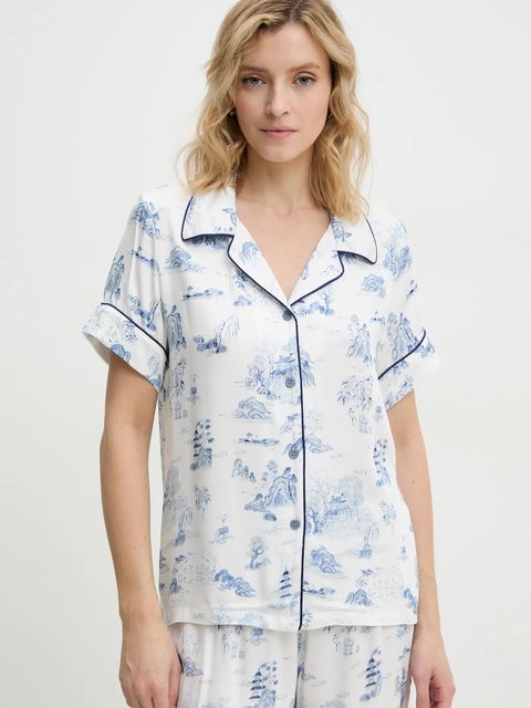 Answear.LAB piżama damska kolor niebieski