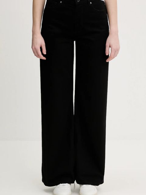 Sisley jeansy damskie kolor czarny 4MCPLE04T - zdjęcie produktu nr 1