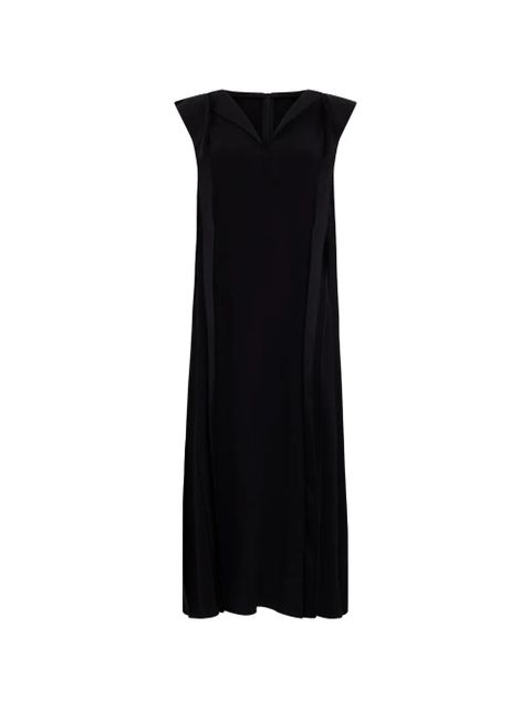 Max Mara sleeveless satin dress - Black - zdjęcie produktu nr 1
