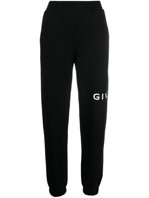 Givenchy logo-print cotton track pants - Black - zdjęcie produktu nr 1