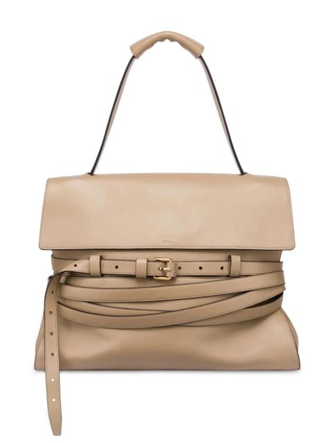 Moschino Tie Me tote bag - Neutrals - zdjęcie produktu nr 1