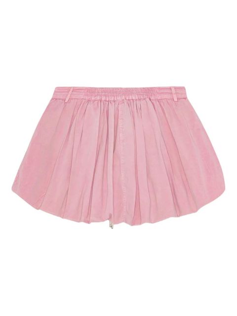 GANNI drawstring-waist skirt - Pink - zdjęcie produktu nr 2