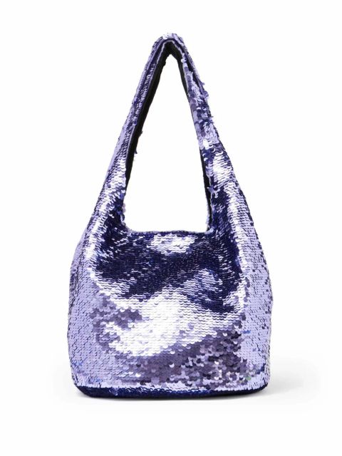 JW Anderson mini sequinned tote bag - Purple