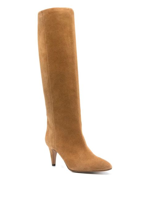 ISABEL MARANT 75mm Laspi boots - Brown
