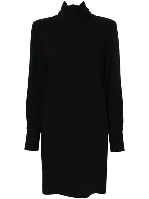 Golden Goose scarf-detail mini dress - Black - zdjęcie produktu nr 1