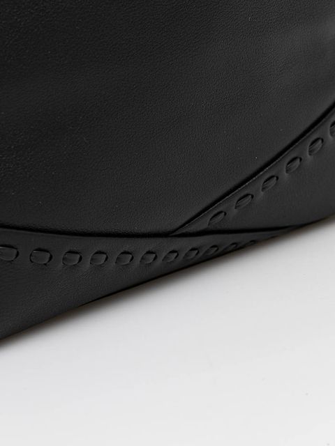 ERMANNO Firenze torebka skórzana kolor czarny 12401941