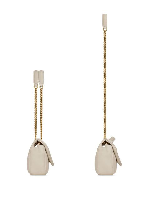 Saint Laurent small Puffer shoulder bag - Neutrals