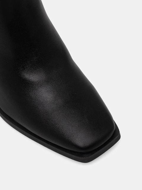 Answear.LAB kozaki kolor czarny na słupku