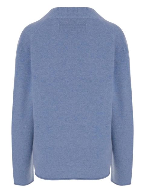 Guest In Residence cashmere V-neck cardigan - Blue - zdjęcie produktu nr 2