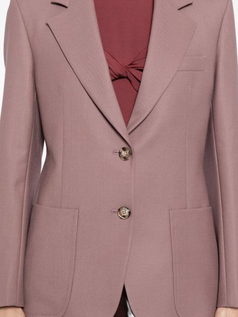 Victoria Beckham patch pocket blazer - Purple