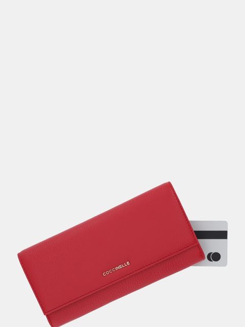 Coccinelle portfel damski kolor czerwony E2 MW5 11 03 01