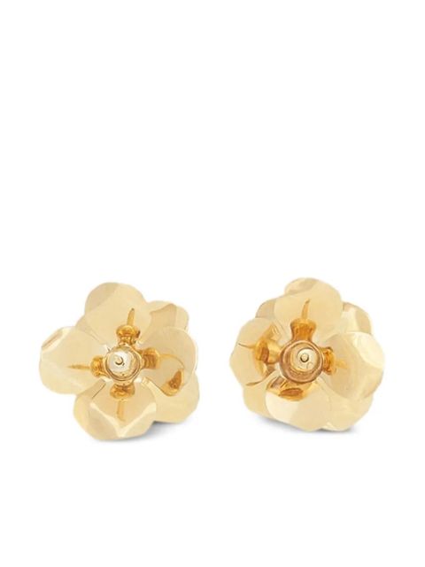 Marni Flower Stud Earrings - Gold - zdjęcie produktu nr 2