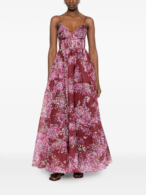 Aje Fortuna floral-print maxi dress - Red - zdjęcie produktu nr 2