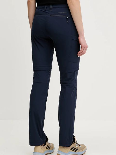 Mammut spodnie outdoorowe Runbold IV damskie kolor granatowy 1022-02610 - zdjęcie produktu nr 2