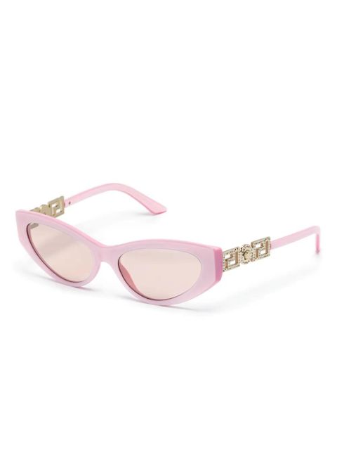 Versace Eyewear Medusa-plaque cat-eye sunglasses - Pink - zdjęcie produktu nr 2