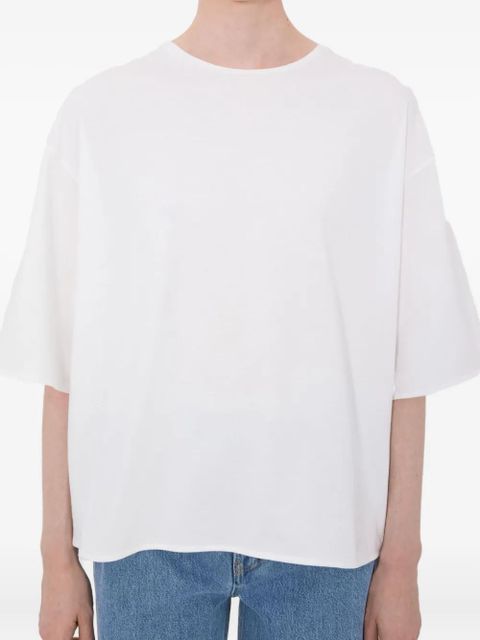 LouLou de Saison Osis drop-shoulder T-shirt - White