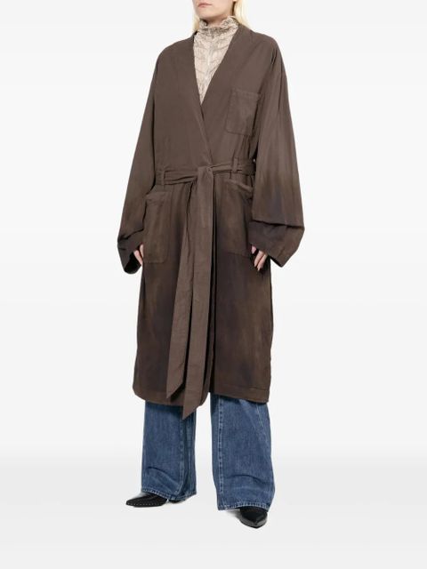 OUR LEGACY x Emproio Armani Toga coat - Brown